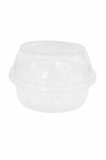 8oz Pet Deli Cup With Dome Lid/500pcs per case - Image 2