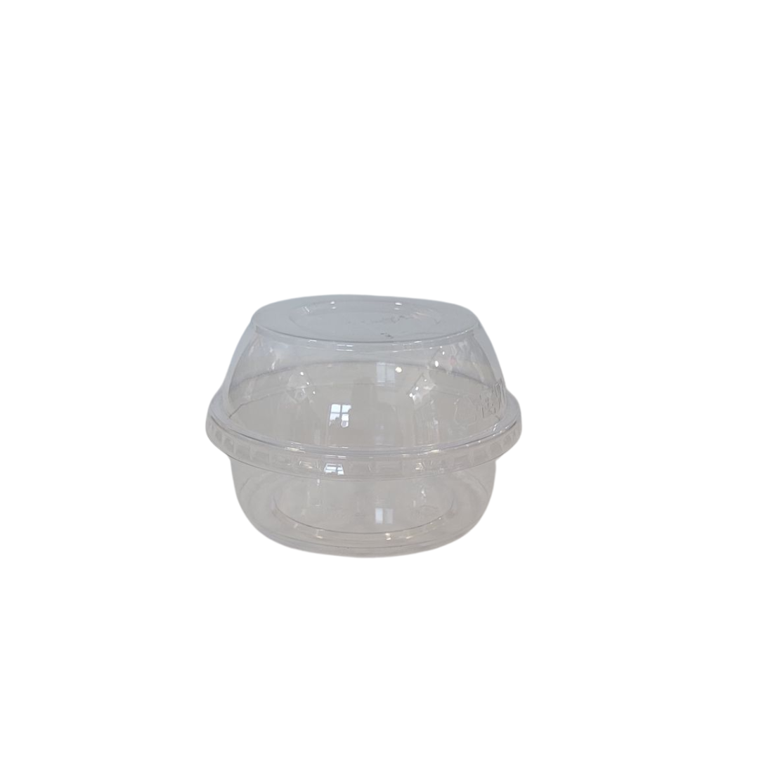 Untitled design (3) 8oz Pet Deli Cup With Dome Lid/500pcs per case - Image 1