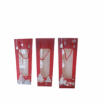 Christmas Print Wine/Bottle Bag With Window