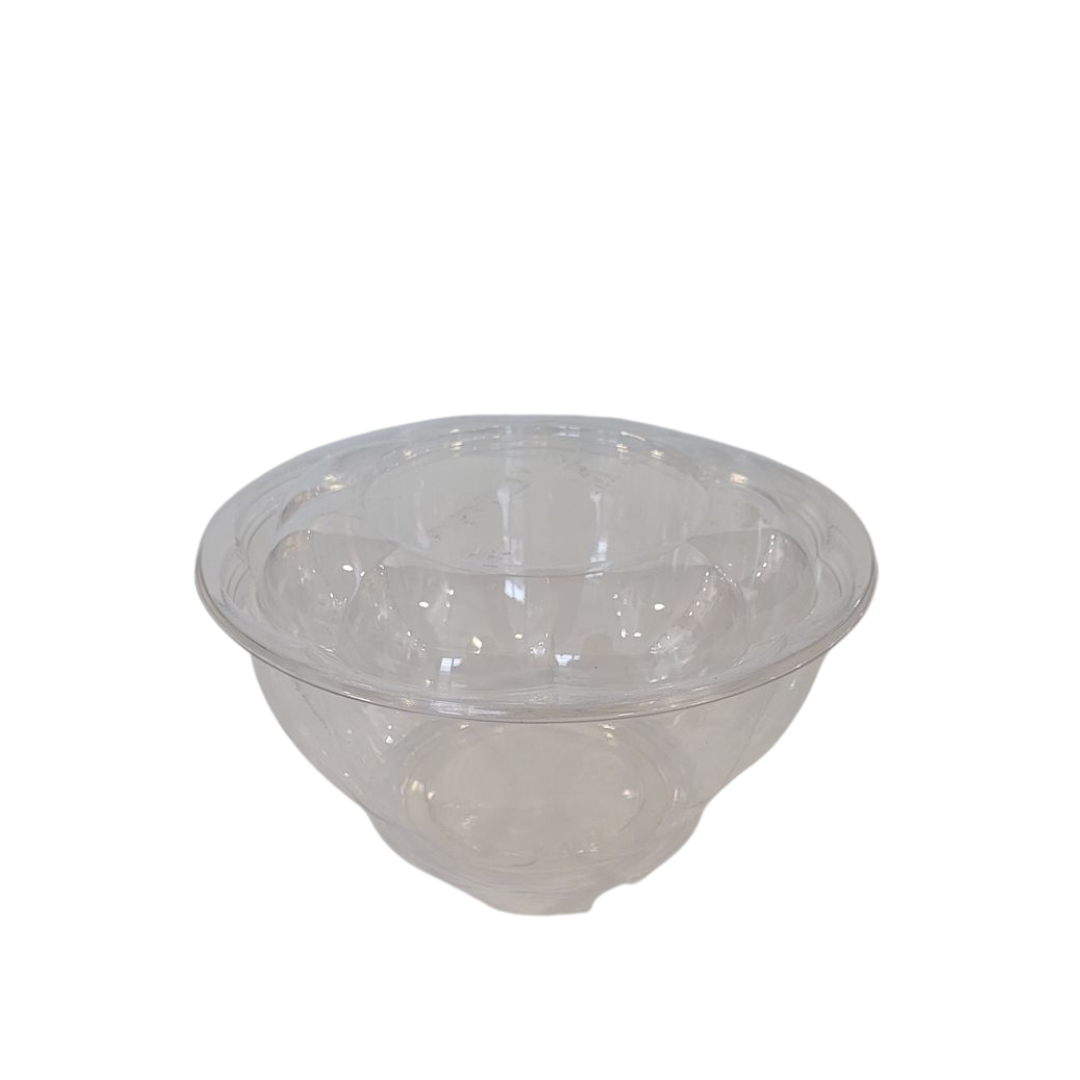 Untitled design (6) 32oz - Clear Salad Bowls & Lids/120pcs per case - Image 1