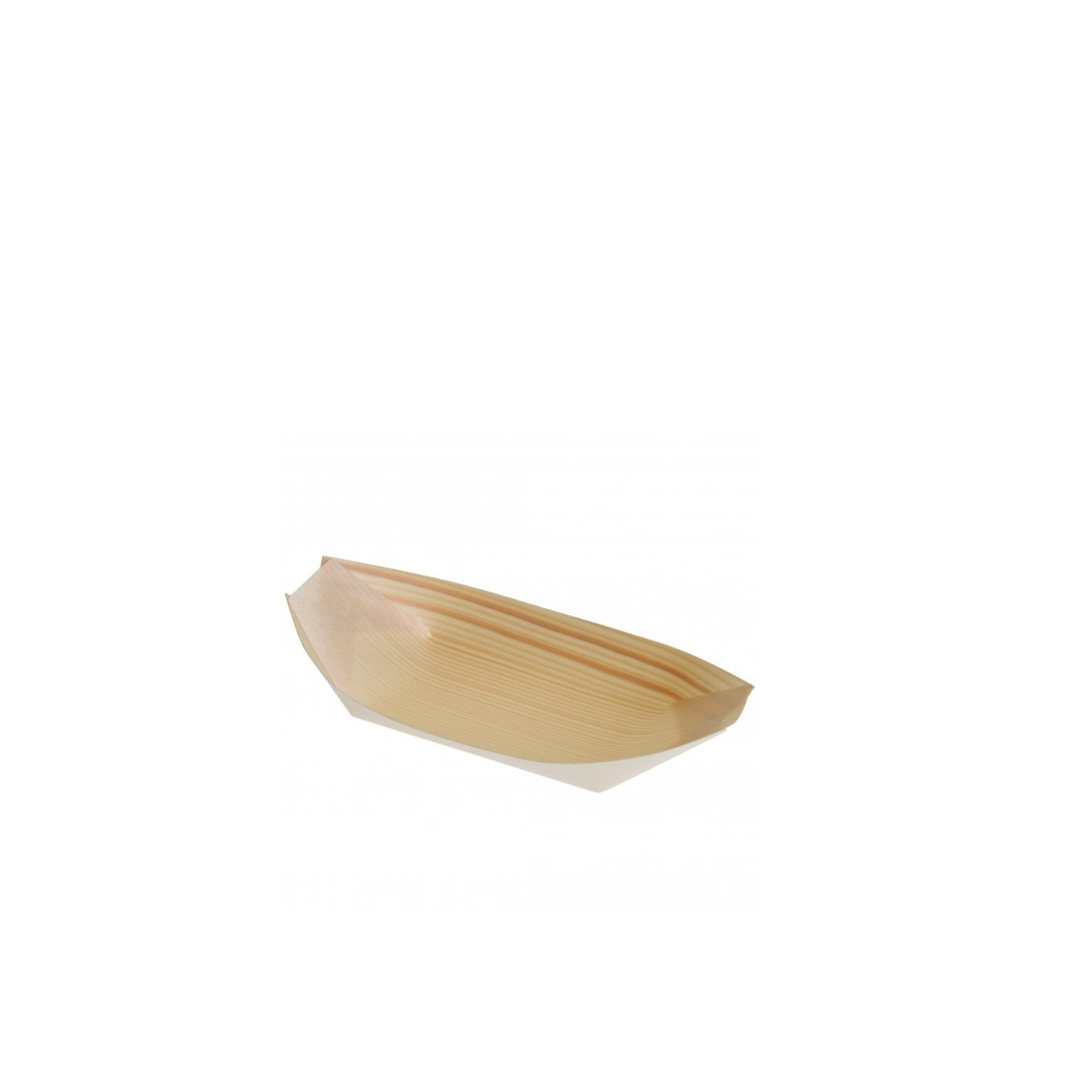 2 30pcs - 7'' Bamboo Boat - Image 1