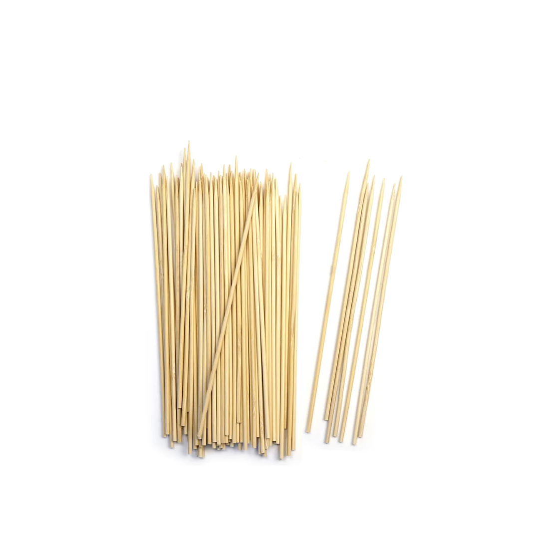 sk 100pc - 9.5'' Bamboo Skewers - Image 1