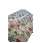 100pcs - 12''x12'' Christmas Printed Checkered Greaseproof (500per case) - Image 2