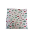 100pcs - 12''x12'' Christmas Printed Checkered Greaseproof (500per case)