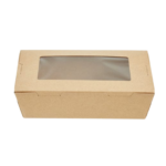 56oz - Window Kraft Box(8"x5.5"x2.25")/200pcs per case