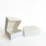 7''x7''x2.5'' - White Square Popup Pastry Box/200pcs per case