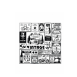 100pcs - 12"x12" Black & White Newspaper/ 30pks per case