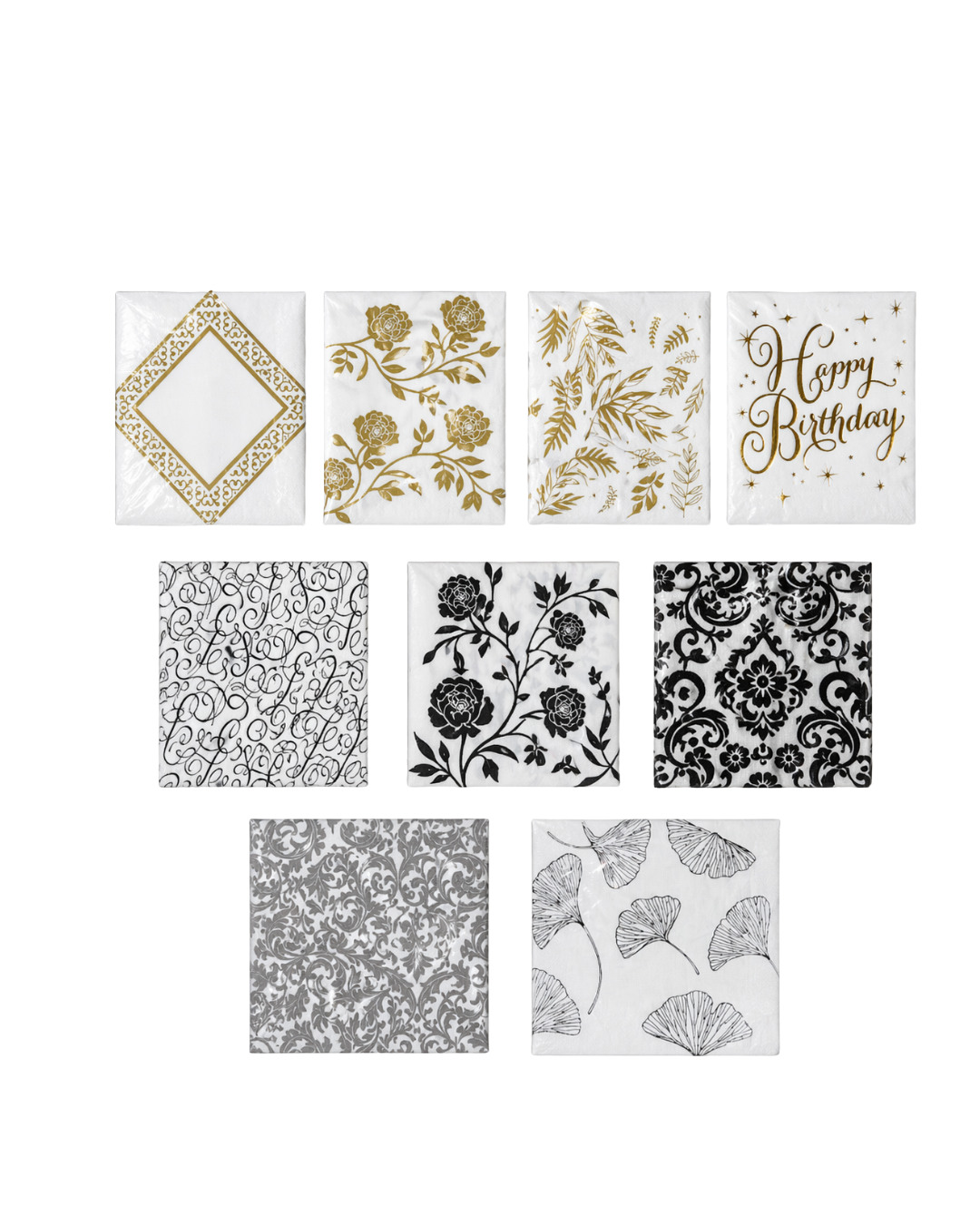 Untitled design (7) 20pcs - Pattern Lunch Napkins - Image 1