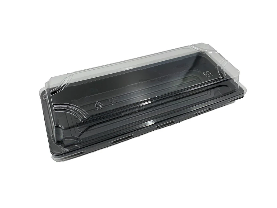 KT-02 7.5''(L) x 2.5''(W) - #02 Sushi Trays/ 400pcs per case - Image 1