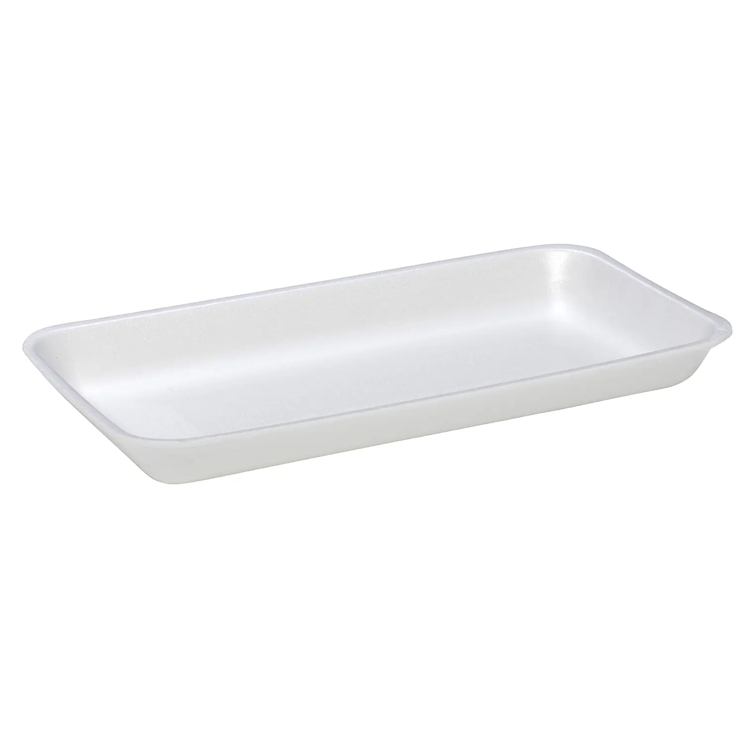 15P 15'' - Biodegradable White Meat/Vegie Trays/2pks per case - Image 1