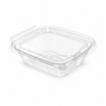 1/2lb/ 8oz - Deli Hinged PET Container/655pcs per case