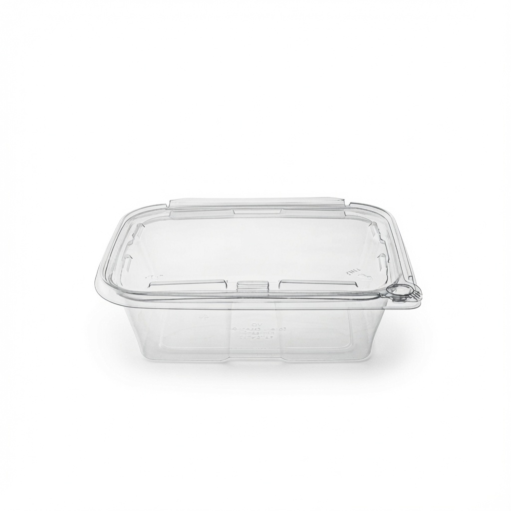 757 1.25lb/ 20oz - Deli Hinged PET Container/320pcs per case - Image 1