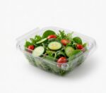 1/2lb/ 8oz - Deli Hinged PET Container/655pcs per case - Image 2