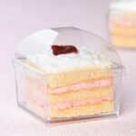 10pc- 5oz Acrylic Dessert Cup with Dome Lid