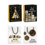 Christmas Print Gift Bag Assorted Patterns - Image 3