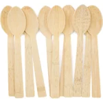 36ct -Bamboo Mini Dessert Spoons